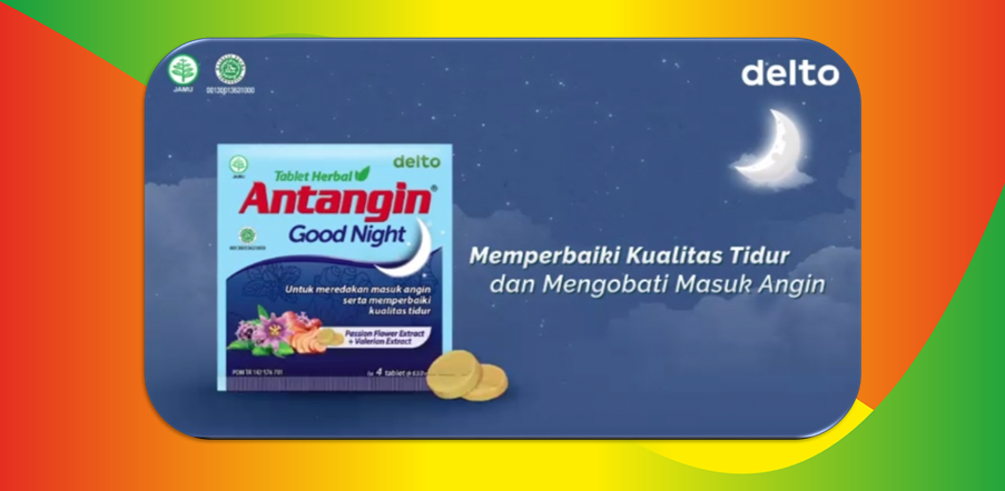 Produk Baru Deltomed: Antangin Good Night, Perbaiki Kualitas Tidur Anda